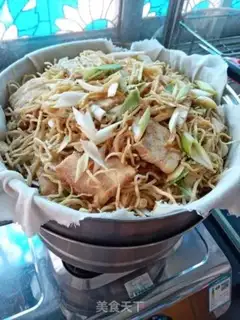 Make Loning steamed meat step 7