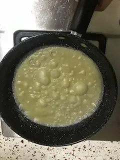 Make Tea and bean cake step 16