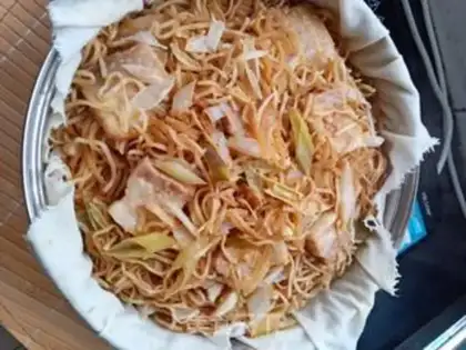 Make Loning steamed meat step 9