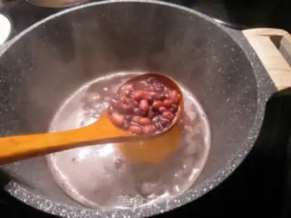 Make Fresh orange red beans step 4