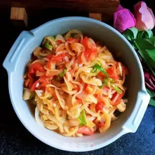 Make Tomato fried onions step 7