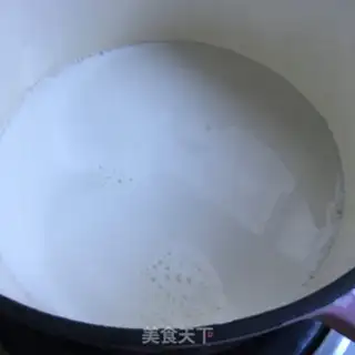Make Coco milk rice congee step 3