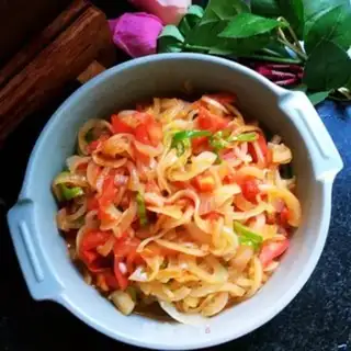 Make Tomato fried onions step 8