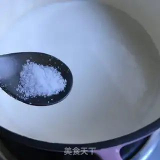 Make Coco milk rice congee step 5