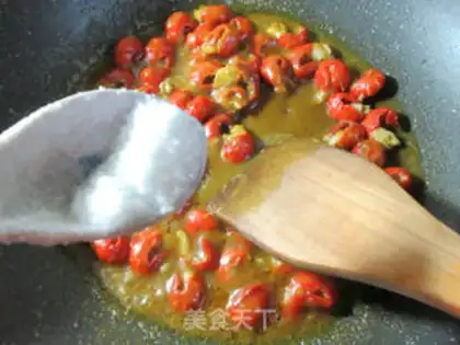 Make Curry lobster tail step 8