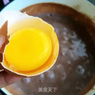 Make Coco milk rice congee step 11