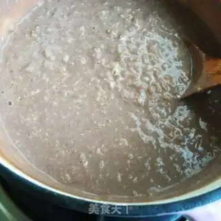 Make Coco milk rice congee step 12