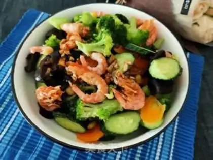 Make ♪ When the seafood ♪ step 13