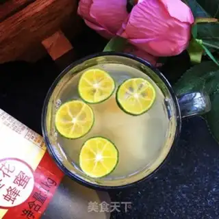 Make ♪ A green lemon honey water ♪ step 8