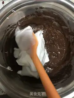 Make Chocolate mousse cake step 7