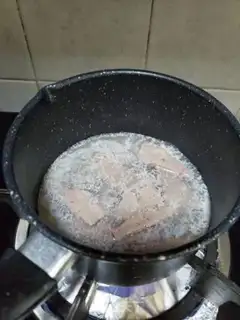 Make Pork liver and intestines step 2