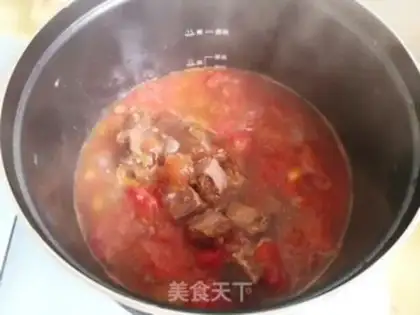 Make Tomato beef noodles step 5