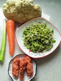 Make Peas sprouts step 1