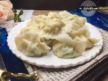 Make cucumber shrimp dumplings step 20