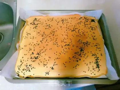 Make Sesame cake rolls step 17