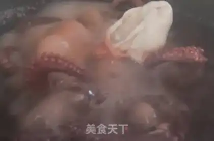Make Fired octopus step 0
