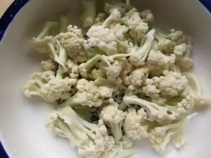 Make Godmother made veggies step 1