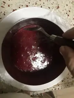 Make Chocolate mousse cake step 30