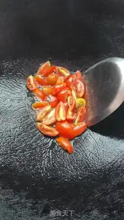 Make Tomato egg noodles step 2