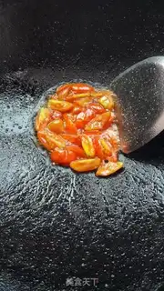 Make Tomato egg noodles step 3