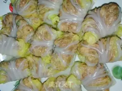 Make A cabbage roll step 2