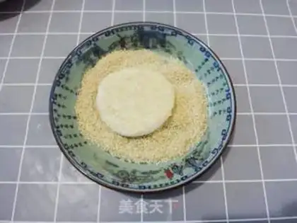 Make Black sesame rice cake step 6