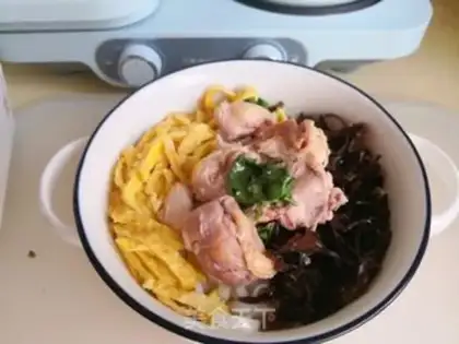 Make Chicken noodles step 5