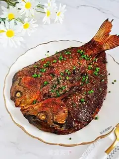 Make Honey-cooked fish step 10
