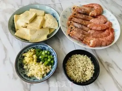 Make Nasty tofu shrimp step 0