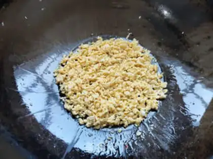 Make Soy sauce, fried rice step 3
