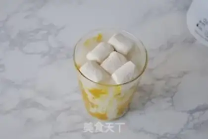 Make Pumpkin milk tea step 9