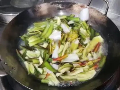 Make Flamingo broccoli step 2