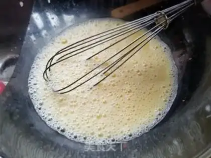 Make Mango lasagna cake step 1