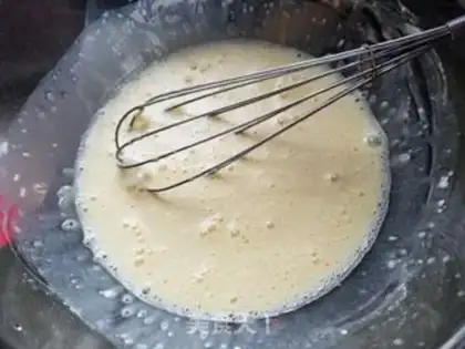 Make Mango lasagna cake step 3