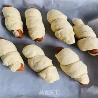 Make Hot dog rolls step 11
