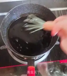 Make Mango honey milk powder step 2