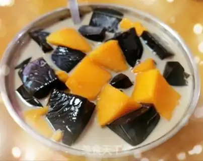Make Mango honey milk powder step 7