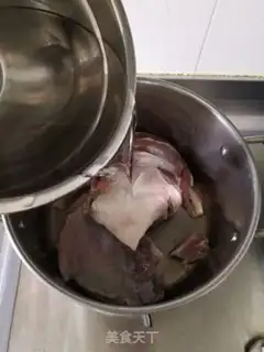 Make White water lamb step 1