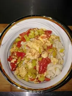 Make Tomato eggs hanging step 8