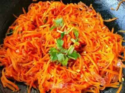 Make Carrot fried sausage step 8