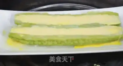 Make Bitter melon pudding step 6