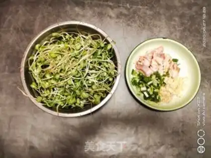 Make Bacon sprouts step 0