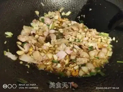 Make Bacon sprouts step 1