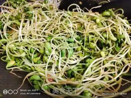 Make Bacon sprouts step 2