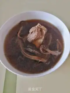 Make Tea mushroom soup step 5
