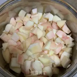 Make Peach sauce step 2