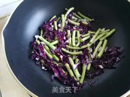 Make ♪ ♪ The blue bean horn ♪ step 2