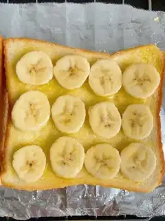 Make Banana toast step 1
