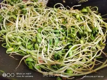 Make Bacon sprouts step 4