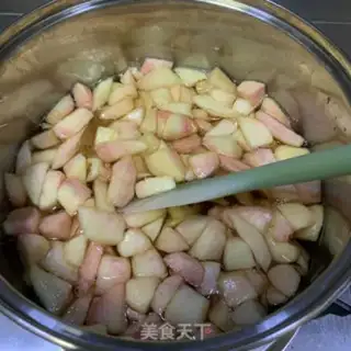 Make Peach sauce step 4